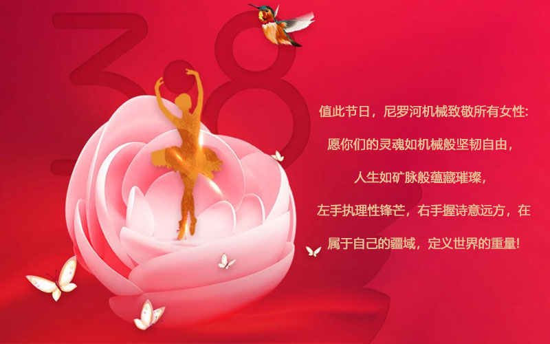 熔铸星光,她力即山河:尼罗河机械致敬不被定义的她力量!