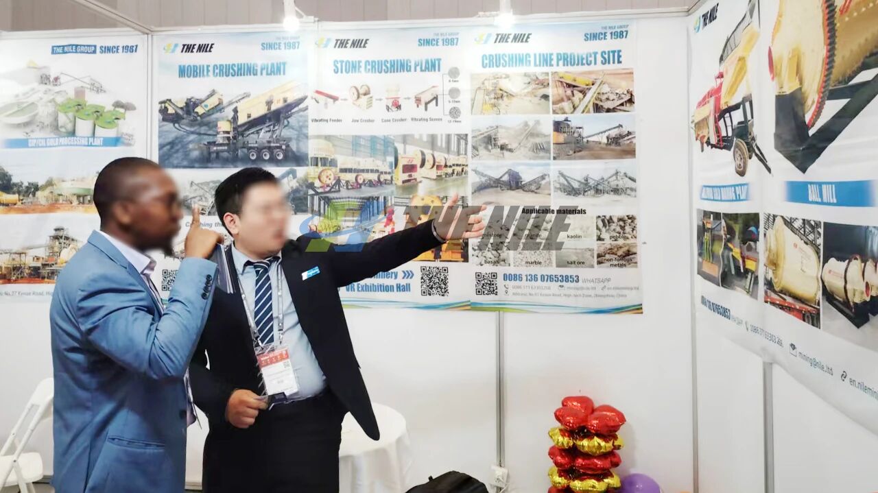 尼罗河机械参加第二十七届中国国际矿业大会