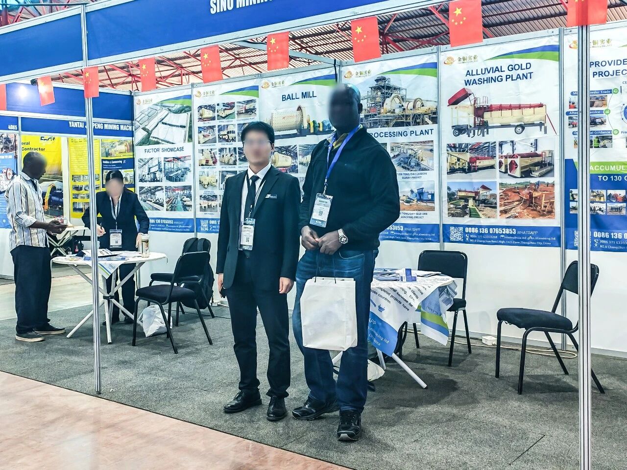 尼罗河机械参加的津巴布韦展会