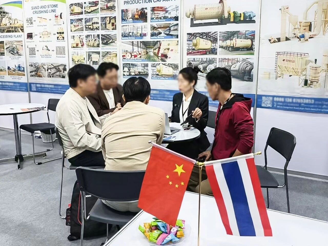 尼罗河机械亮相东南亚泰国曼谷工程机械展